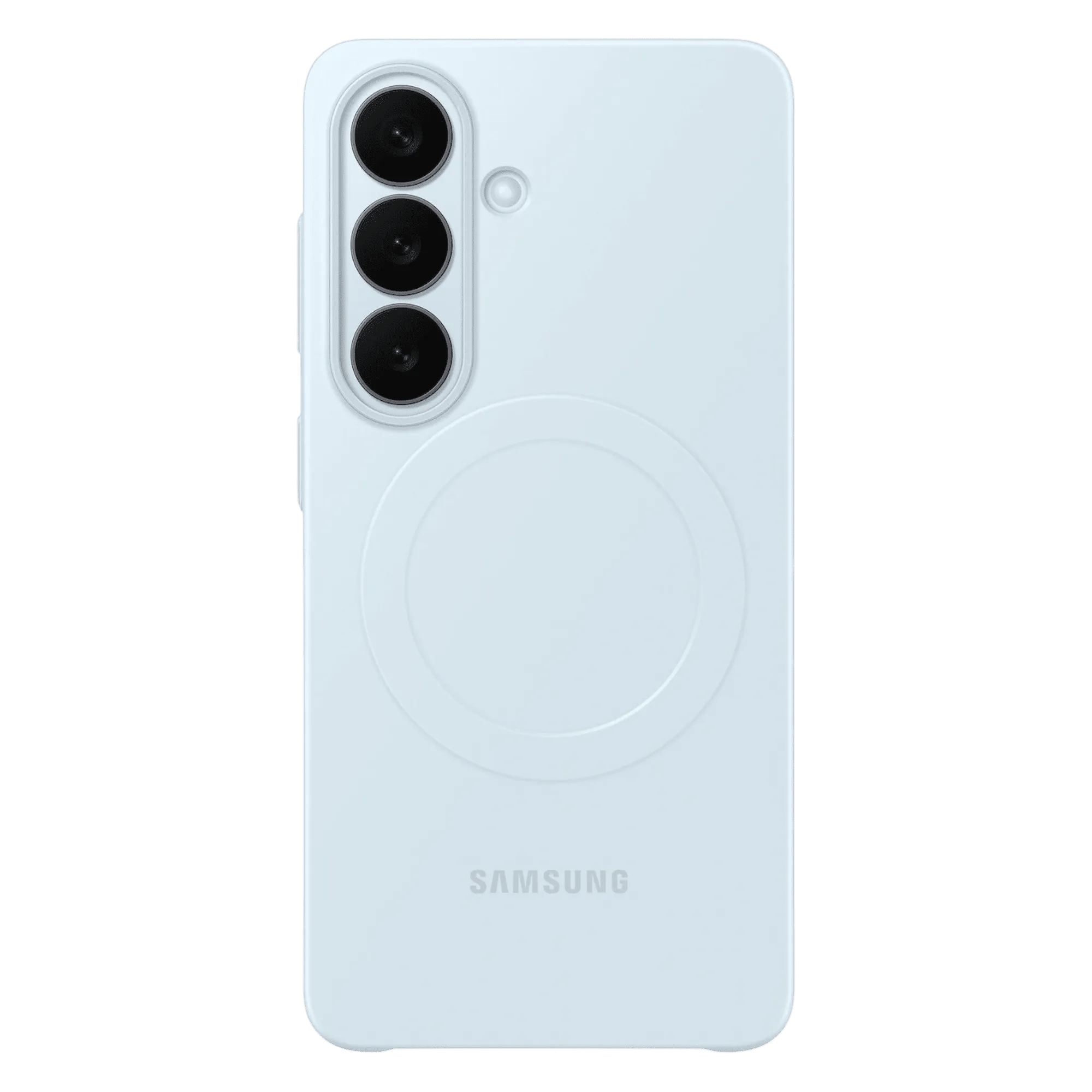 Samsung ultra slim magsafe case for galaxy s26 5g light blue Back View