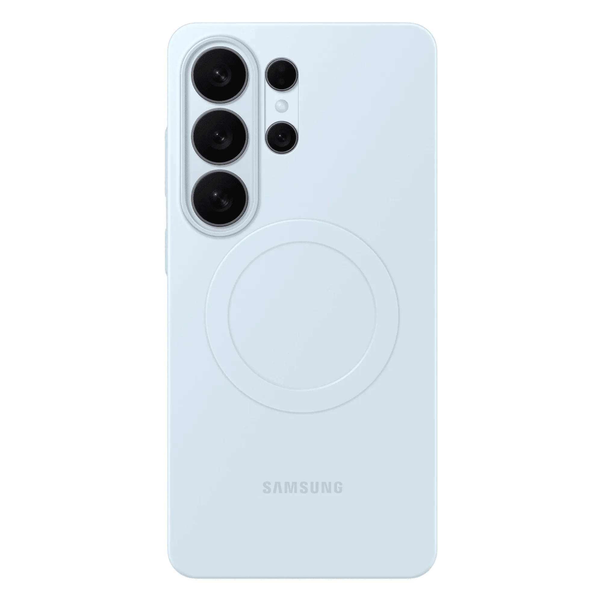 Samsung ultra slim magsafe case for galaxy s26 ultra 5g light blue Back View