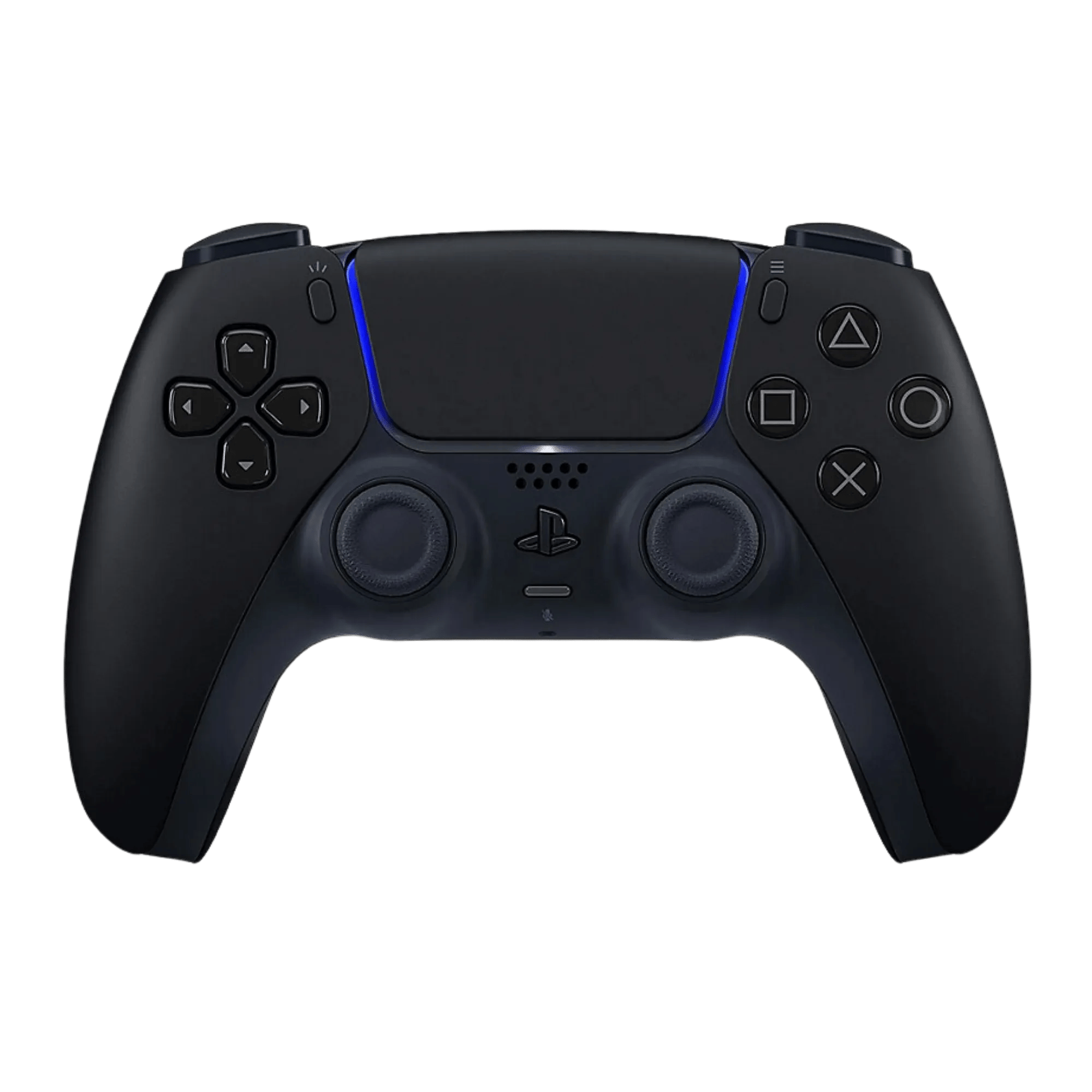 Sony ps5 dualsense wireless controller 2026 black Front View