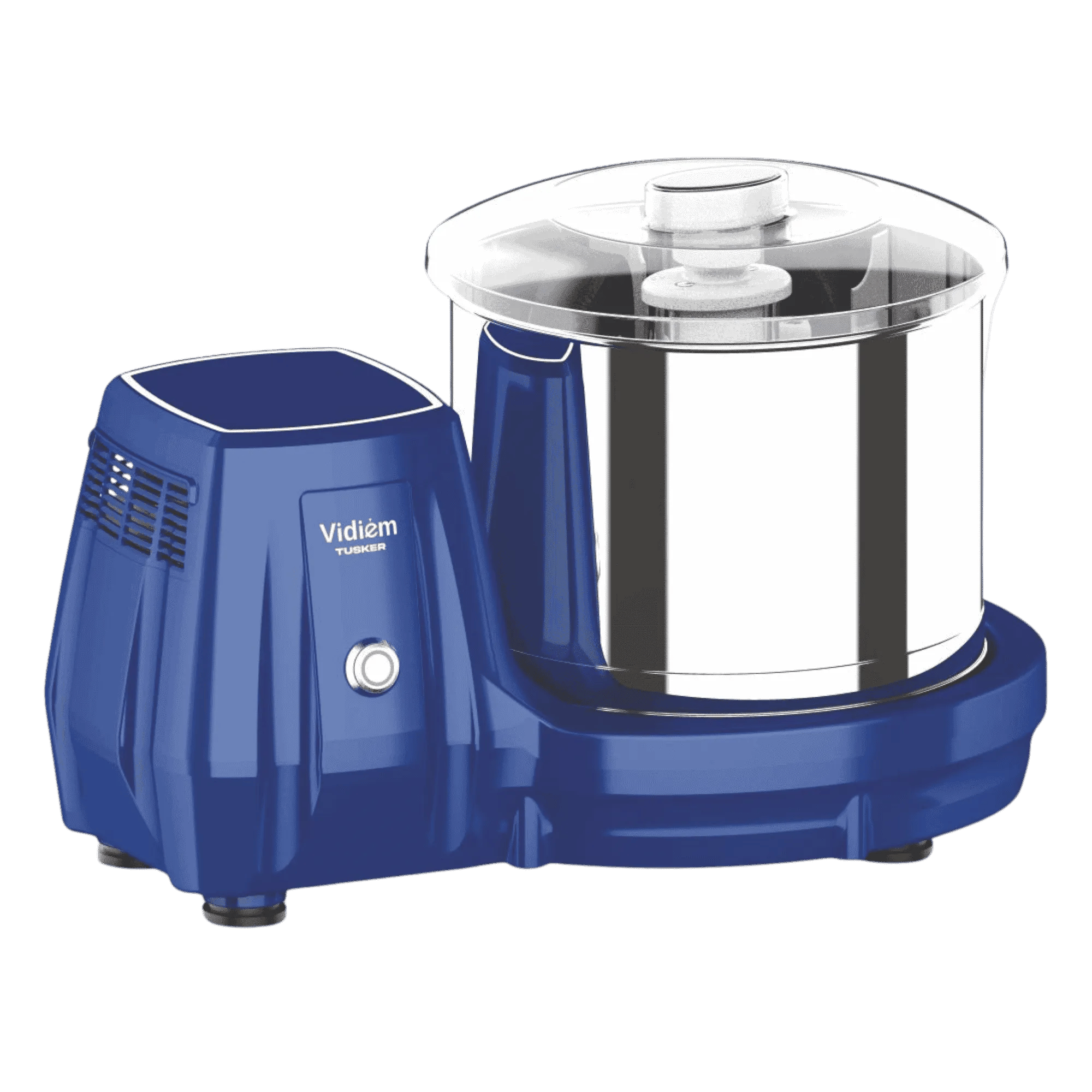 Vidiem tusker table top wet grinder fg wg0091 aa 2 litre blue Front View