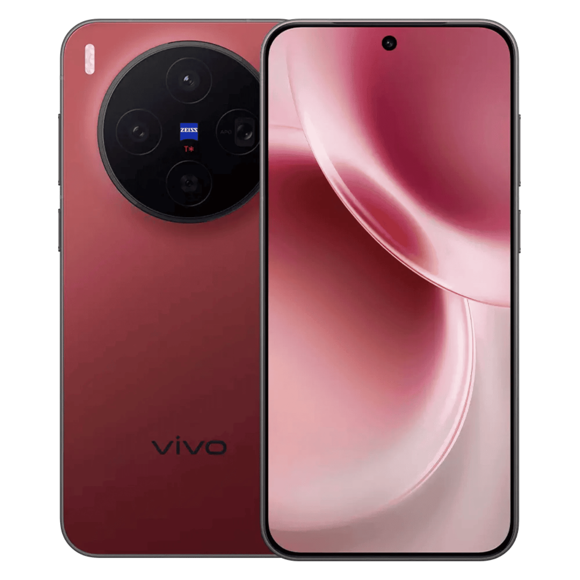 Vivo x300 5g summit red 16gb 512gb Front Back View