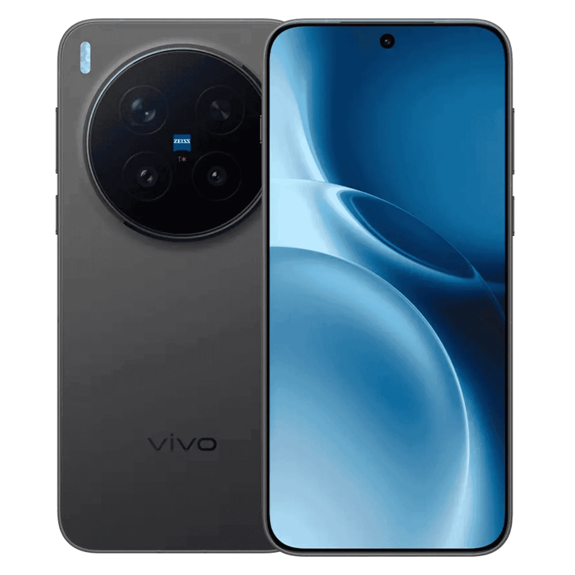 Vivo x300 pro 5g elite black 16gb 512gb Front Back View