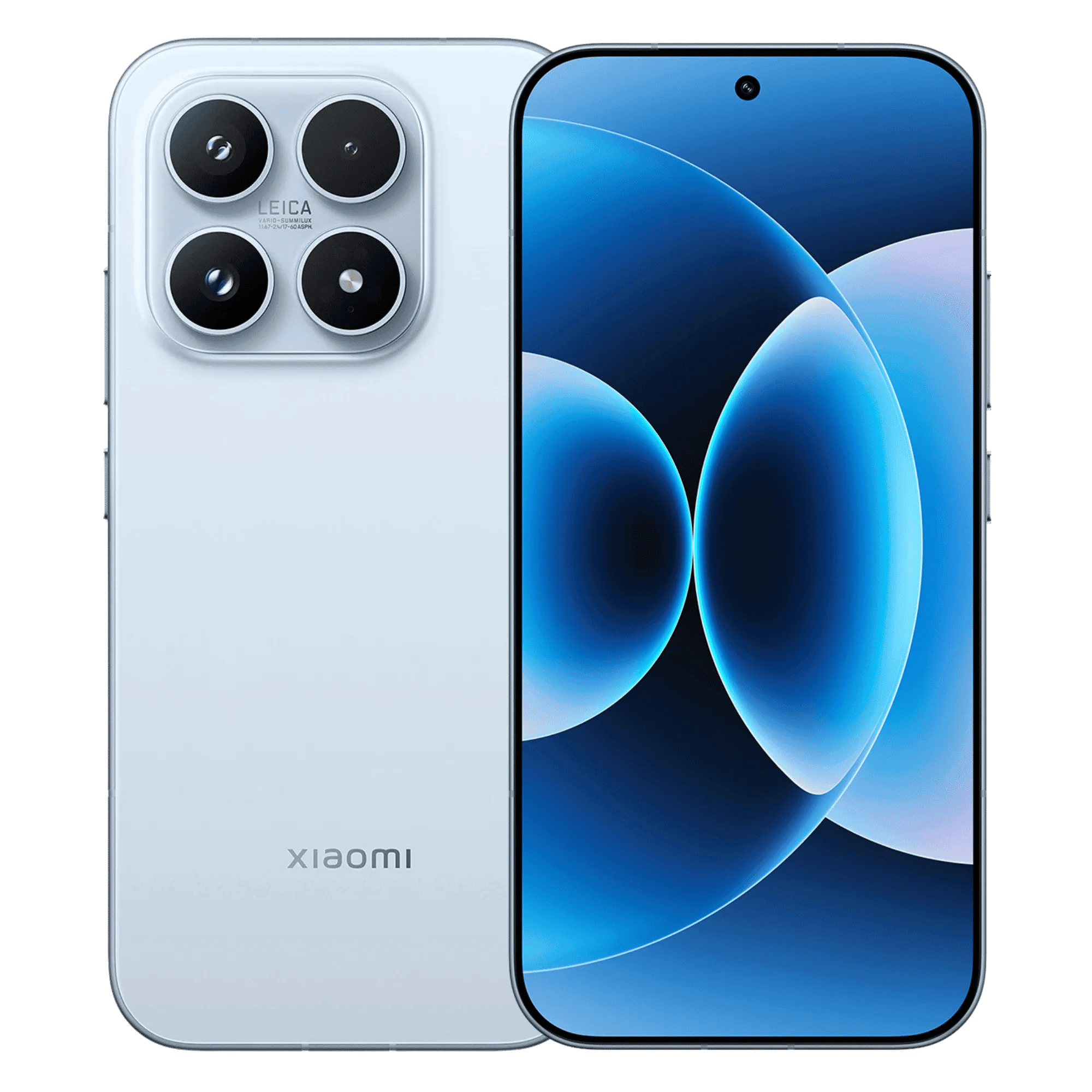 Xiaomi 17 5g ice blue 12gb 512gb Front Back View