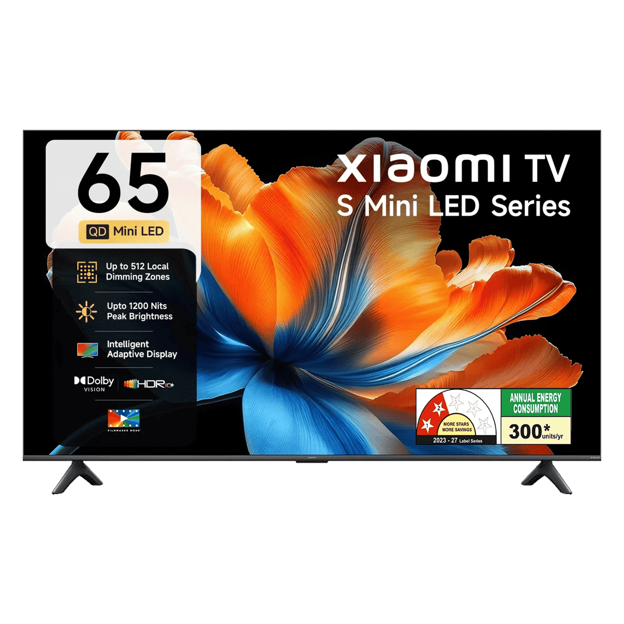 Xiaomi tv s mini led series 4k ultra hd 2026 65 inch Front View Image