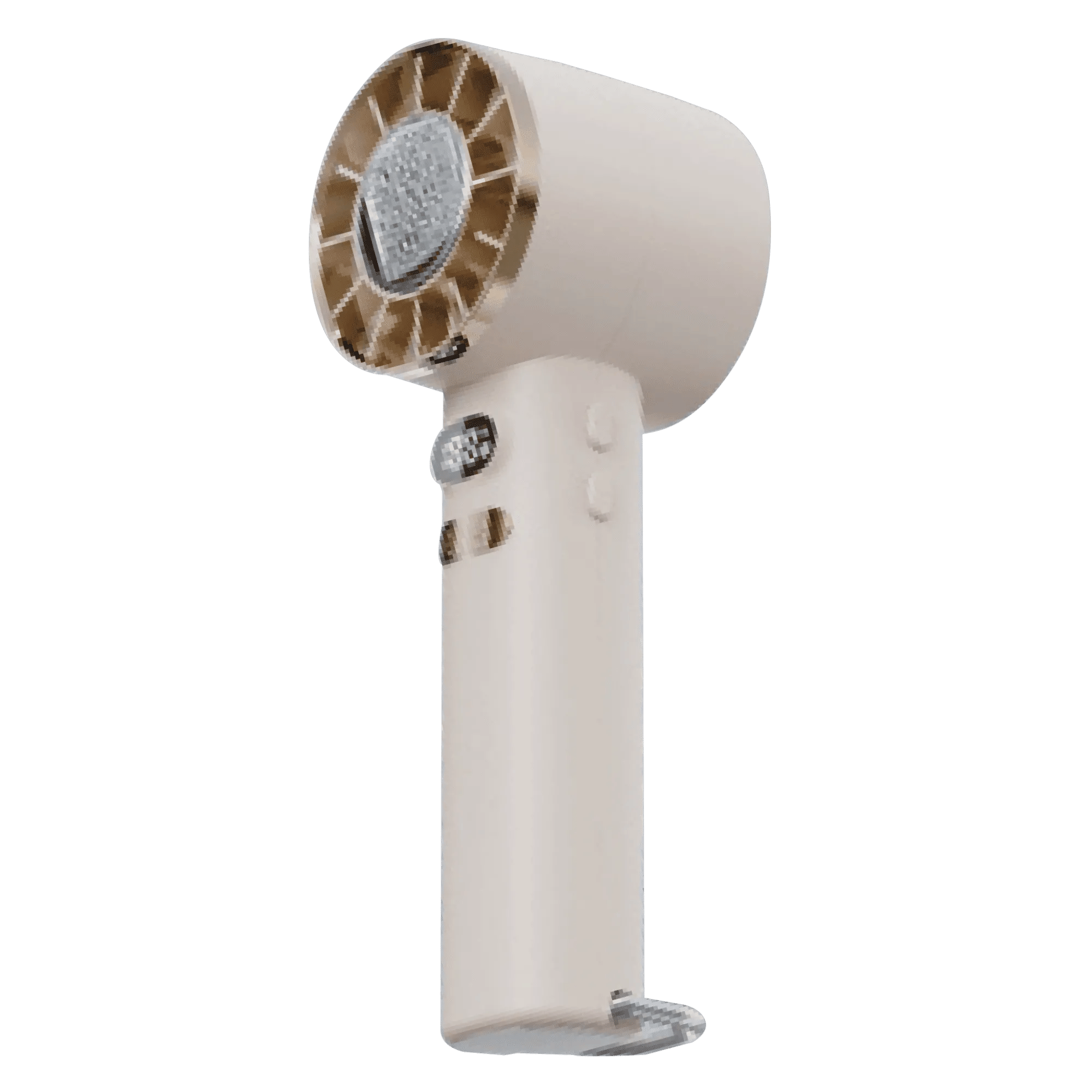 Yarr yr f8 freeze handheld personal fan biege Front Right View