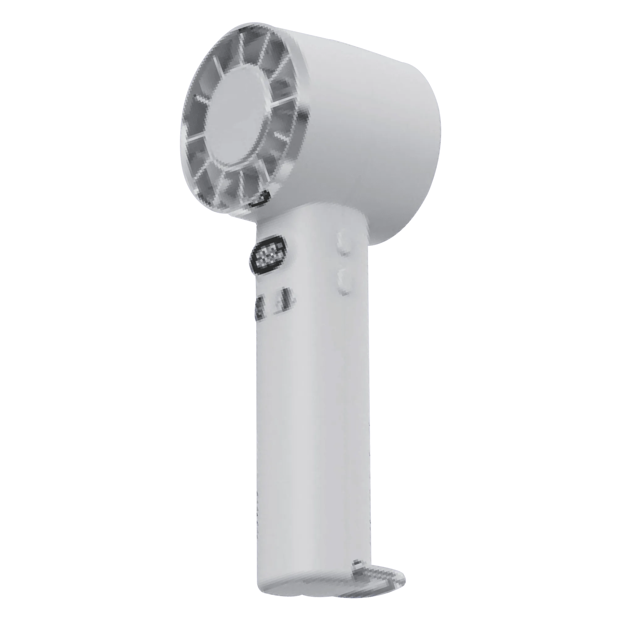 Yarr yr f8 freeze handheld personal fan grey Front Right View