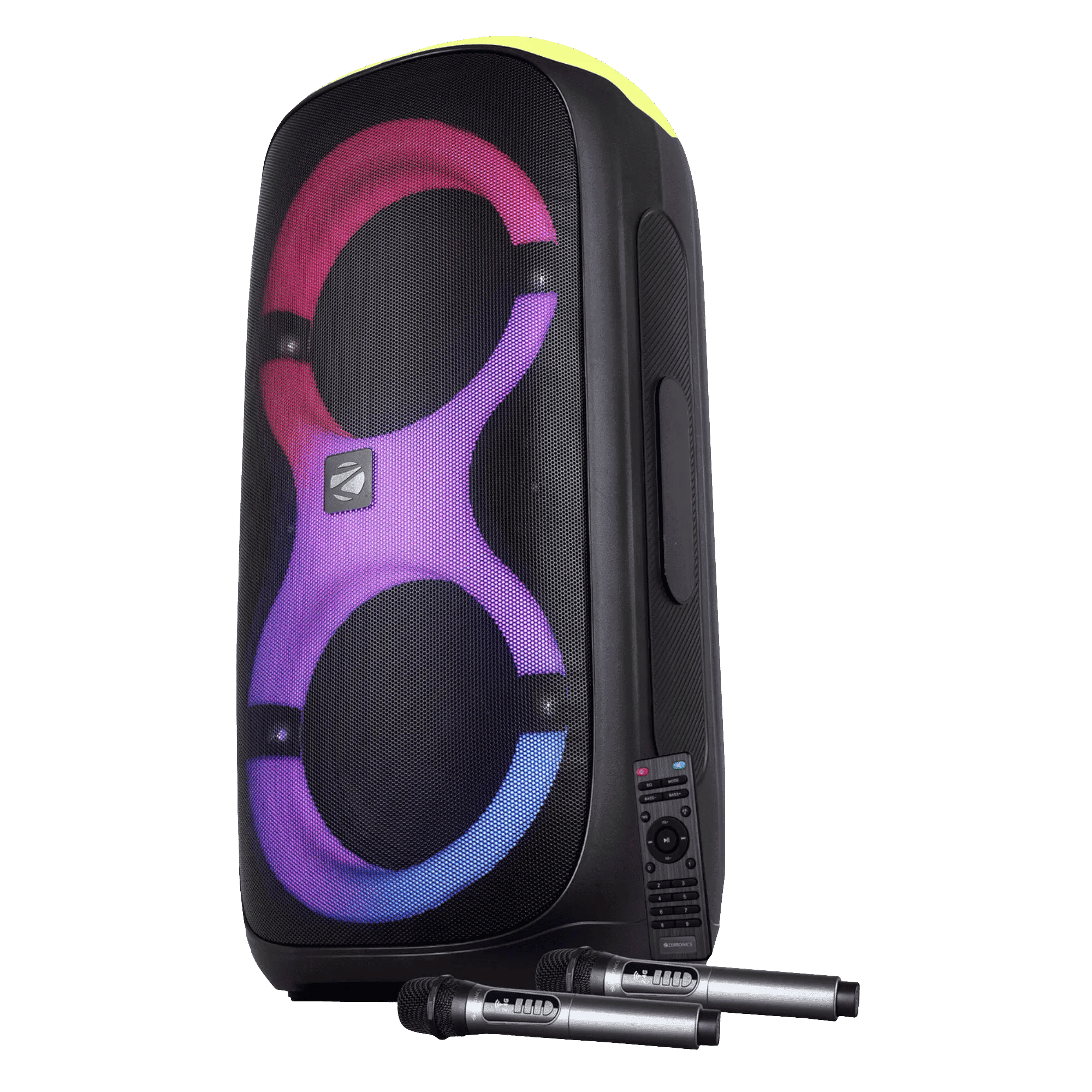 Zeb thump 802 bluetooth speaker black Full View