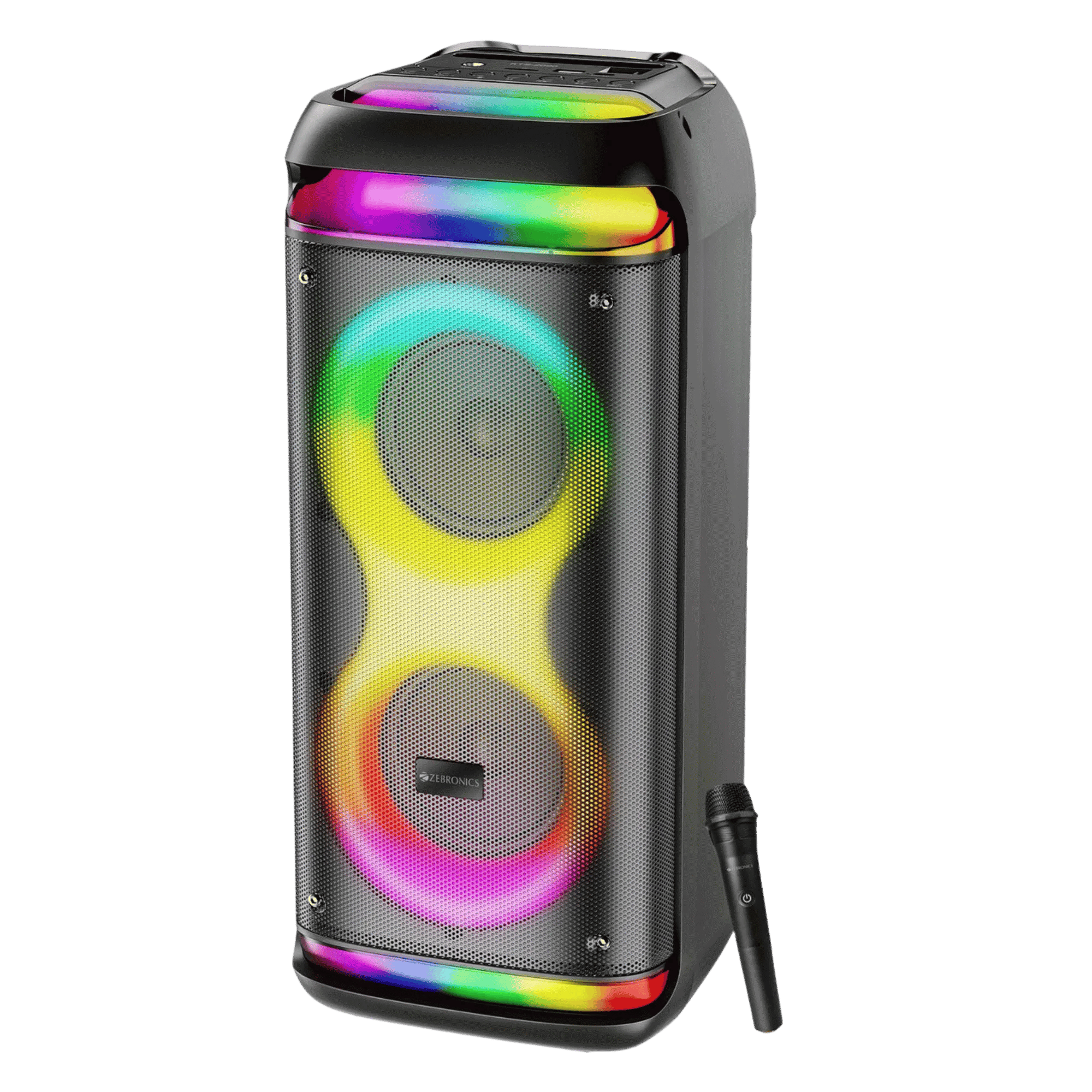 Zebronics zeb buddy 150 40w bluetooth speaker black Front Right View