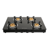 Faber cooktop jumbo neo xl 4bb 4 burner gas stove black Front View