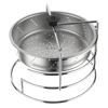 Ultra stainless steel diet steamer idly maker Tray 1