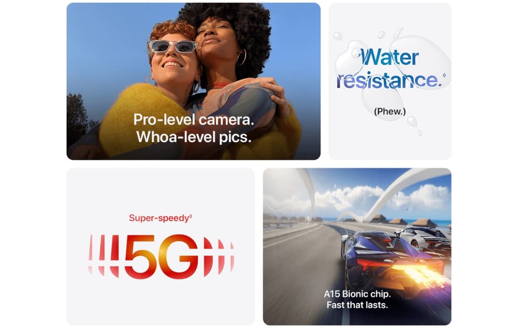 iPhone14 Water resistance