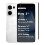 2 5d tempered glass screen protector for oppo reno 13 5g black Front View