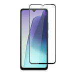 2 5d tempered glass screen protector for xiaomi redmi 14c 5g black Front View