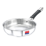 36764 Prestige Platina SS Fry Pan 240 Mm Front