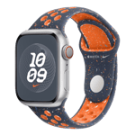 Apple Watch Nike Sport Band 41mm ML Blue Flame Front Left View