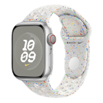 Apple Watch Nike Sport Band 41mm SM Pure Platinum Front Left View