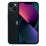 Apple iphone 13 midnight 128gb Front Back View