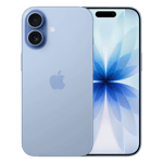 Apple iphone 17 mist blue 512gb Front Back View