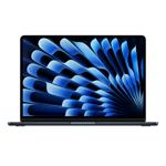Apple macbook air m3 chip with 8 core cpu and 8 core gpu mac os laptop mrxv3hn a midnight 8gb 256gb Front View