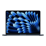 Apple macbook air m4 chip with 10 core cpu and 10 core gpu mac os laptop mw133hn a midnight 16gb 512gb Front View