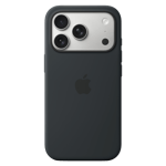 Apple silicone case with magsafe for apple iphone 17 pro black 1