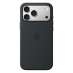 Apple silicone case with magsafe for apple iphone 17 pro max black 01