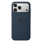 Apple silicone case with magsafe for apple iphone 17 pro max midnight 1
