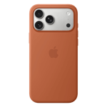 Apple silicone case with magsafe for apple iphone 17 pro max terra cotta 1