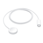 Apple watch magnetic fast charger to usb c cable white 1 m mt0h3zm a Full View