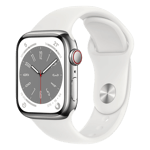 Apple watch series 8 gps cellular 45mm mnke3hn a Front Right View