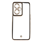 Arrow space chrome case for oneplus nord ce 3 lite black Back View