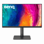 Benq designvue pd2706qn qhd ips designer monitor dark grey 27 inch Front View