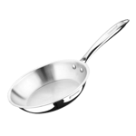 Bergner argent triply stainless steel frypan 240 mm Front View