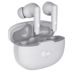 Boat airdopes unity anc true wireless earbuds grey Front View