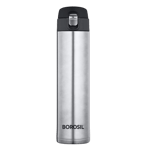 Borosil novo titanium 500 ml flask water bottle titanium 1