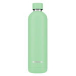 Borosil pacific 700ml double wall water bottle light green Front View