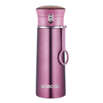 Borosil travelease 360 ml flask water bottle purple 1