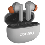 Conekt cadence plus true wireless grey Front Right View