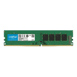 Crucial basics ddr4 2666mhz udimm single desktop ram 8gb green Front View