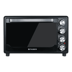 Faber 34 l double glaze oven toaster grill fotg 34l bk black Front View Image