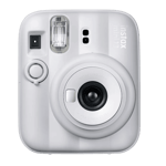 Fujifilm Instax Mini 13 Instant Camera Clay White front view