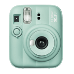 Fujifilm Instax Mini 13 Instant Camera Mint Green right side view top view