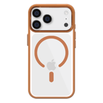 Gripp clarion case with magsafe for apple iphone 17 pro vivid orange Back View
