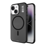 Gripp raigor magsafe case for apple iphone 15 black Front Back View