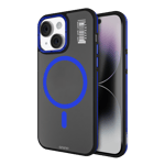 Gripp raigor magsafe case for apple iphone 15 blue Front Back View