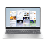 HP Intel Core 5 12th Gen Windows 11 Home Laptop 15 fd0640TU Natural Silver 16GB 512GB front view