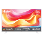 Haier 4k ultra hd google smart tv h65k85fux 65 inch Front View