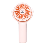 Heiger microwind mini pocket fan Pink Front View image