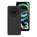 Inbase cloth silicon back case for xiaomi redmi a3 Black