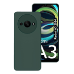Inbase cloth silicon back case for xiaomi redmi a3 Green